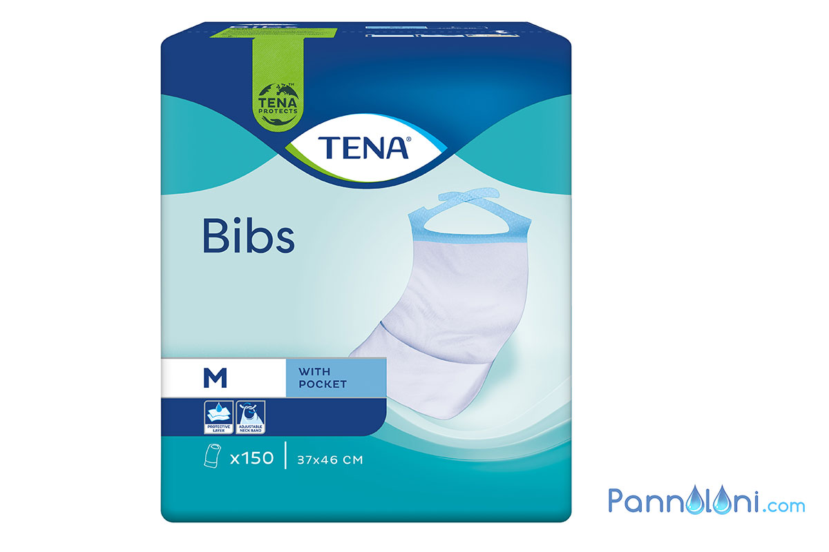 Tena Bibs Bavaglia Monouso